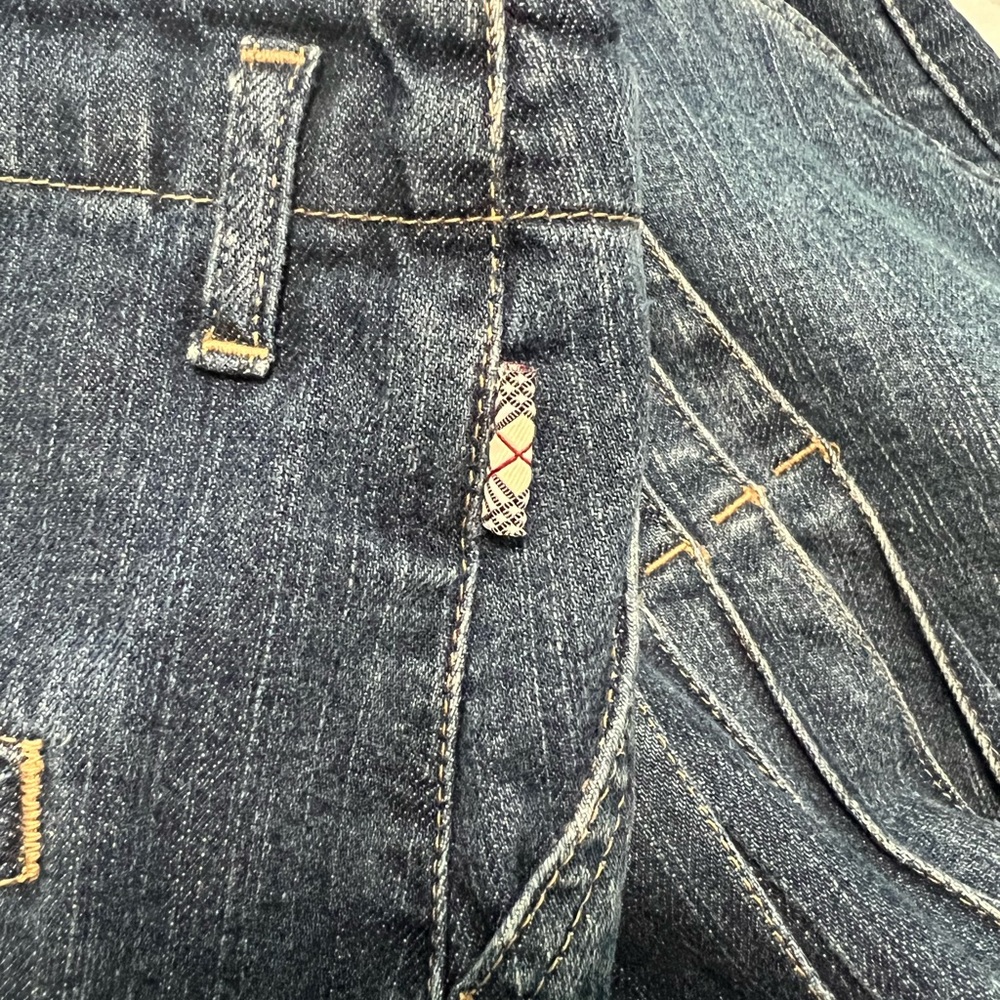 Burberry London Denim Skirt Size Large - Picture 13 of 17